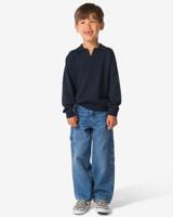 HEMA Kinderbroek Cargo Middenblauw (middenblauw)