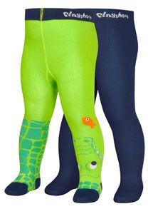 Playshoes maillot 2-pack groen marine Maat