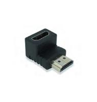 Ewent EW9855 tussenstuk voor kabels HDMI Zwart