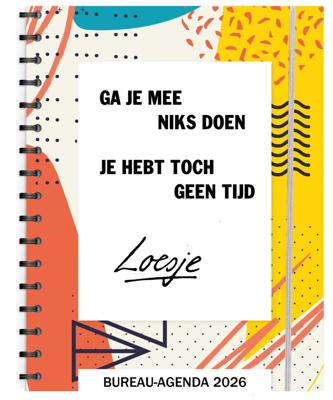 Loesje bureau agenda A4 - 2026 (Hardback)