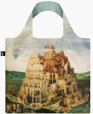 Loqi Bag Pieter Bruegel Tower of Babel Recycled
