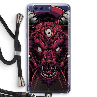 Hell Hound and Serpents: Honor 9 Transparant Hoesje met koord