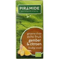 Piramide Groene thee met gember en citroen bio Piramide Groene thee met gember en citroen bio