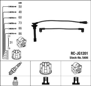 Bougiekabelset RCJG1201