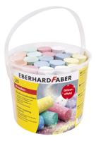 Eberhard Faber ef-526520 stoepkrijt glitter 20 stuks in emmer Eberhard Faber ef-526520 stoepkrijt glitter 20 stuks in emmer