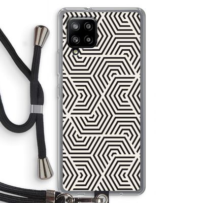 Magic pattern: Samsung Galaxy A42 5G Transparant Hoesje met koord