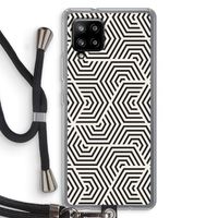 Magic pattern: Samsung Galaxy A42 5G Transparant Hoesje met koord