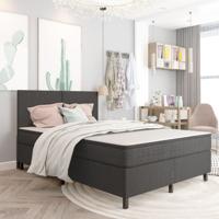 Boxspringframe stof grijs 160x200 cm Boxspringframe stof grijs 160x200 cm