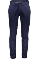 Lindbergh Slim Fit Chino Marine, Effen