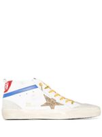 Golden Goose baskets mi-montantes Star - Blanc