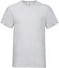 Fruit Of The Loom F270 Valueweight V-Neck T - Heather Grey - 3XL