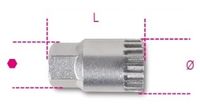 Beta 3973/4 trapasverwijderaar 1/2 sleutel met centreer pin