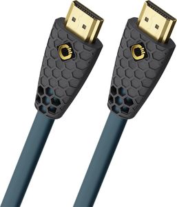 OEHLBACH Flex Evolution HDMI kabel 2 m HDMI Type A (Standaard) Antraciet, Blauw, Benzine
