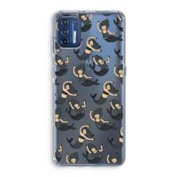 Zeemeermin: Motorola Moto G9 Plus Transparant Hoesje