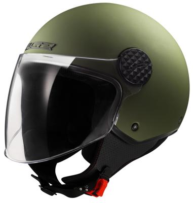 LS2 jethelm "of558 sphere lux ii solid" helmet of558 sph. lux ii solid m matt green