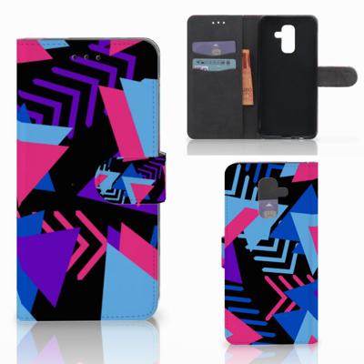 Samsung Galaxy A6 Plus 2018 | Book Case | Funky Triangle