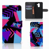 Samsung Galaxy A6 Plus 2018 | Book Case | Funky Triangle