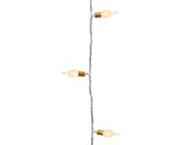 LED vintage l1190 cm transparant/wwt kerst - Lumineo