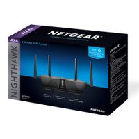 Netgear Nighthawk AX5400 draadloze router Dual-band (2.4 GHz / 5 GHz) Gigabit Ethernet Zwart - thumbnail