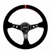 Race stuurwiel OCC Motorsport Zwart Zwart/Rood Rood/Zwart Ø 35 cm
