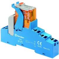 Finder 4C.P1.9.012.0050 LED-poortmodule Nominale spanning: 12 V/DC Schakelstroom (max.): 16 A 1x wisselcontact 1 stuk(s)