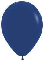 Donkerblauwe ballonnen 30cm 12 stuks - thumbnail