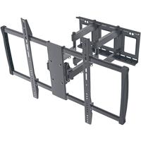 Manhattan Zubehör TFT/LCD-TV TV-beugel 152,4 cm (60) - 254,0 cm (100) Kantelbaar, Zwenkbaar Voor curved TVs