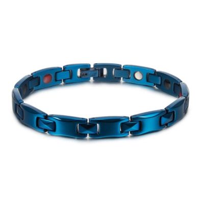 Energie armband Magnetisch Edelstaal Mendes Blauw