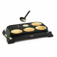 Pannenkoekenmaker DOMO DO8709P Zwart