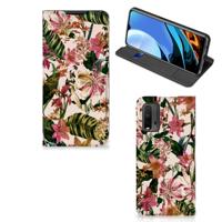 Xiaomi Poco M3 | Redmi 9T Smart Cover Flowers Xiaomi Poco M3 | Redmi 9T Smart Cover Flowers
