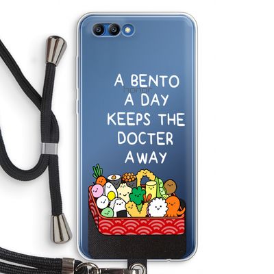 Bento a day: Honor 10 Transparant Hoesje met koord