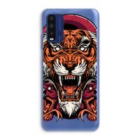 Tiger and Rattlesnakes: Xiaomi Redmi 9T Transparant Hoesje Tiger and Rattlesnakes: Xiaomi Redmi 9T Transparant Hoesje