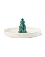 HEMA Bordje ⌀20cm Met Kerstboom Keramiek