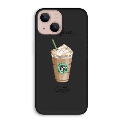 But first coffee: iPhone 13 Biologisch afbreekbaar hoesje