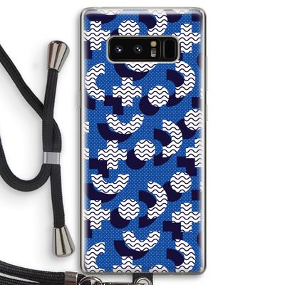 8-bit N°5: Samsung Galaxy Note 8 Transparant Hoesje met koord