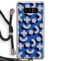 8-bit N°5: Samsung Galaxy Note 8 Transparant Hoesje met koord