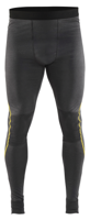 Blåkläder Lange onderbroek 100% merino XLIGHT 18441734 | Donkergrijs/Geel | Maat S - 7330509595138