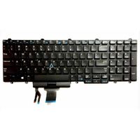 Notebook keyboard for Dell Latitude E5550 E5570 Precision 3510 M3510 7510 with pointstick - thumbnail