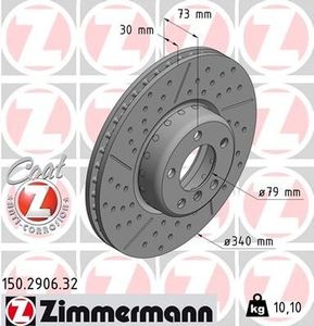 Remschijf Formula F 150290632