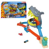 Hot Wheels City Shark Chomp Beach racebaan