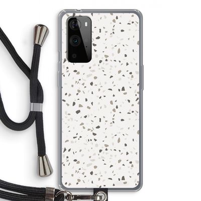 Terrazzo N°14: OnePlus 9 Pro Transparant Hoesje met koord