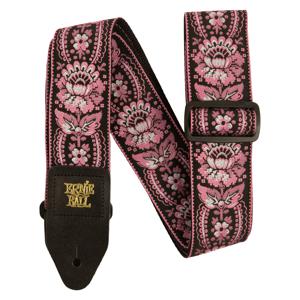 Ernie Ball Classic Jacquard Strap 5347 Pink Orleans gitaarband