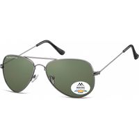 Montana zonnebril unisex Aviator zilver (MP94C) - thumbnail
