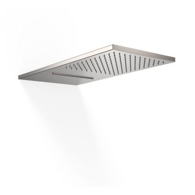 Hoofddouche Tres Exclusive | 55x28 cm | Met waterval | Rechthoek | RVS look