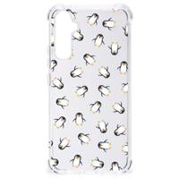 Doorzichtige Silicone Hoesje voor Samsung Galaxy A34 Pinguïn Doorzichtige Silicone Hoesje voor Samsung Galaxy A34 Pinguïn