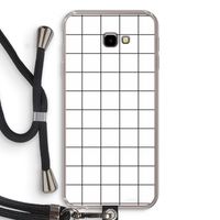 Rooster: Samsung Galaxy J4 Plus Transparant Hoesje met koord