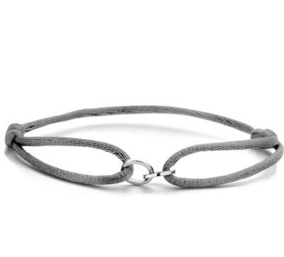 Iconic Bracelet Double Open Circle Cord Men