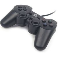 Gembird JPD-UDV-01 Gamepad PC Zwart game controller Gembird JPD-UDV-01 Gamepad PC Zwart game controller
