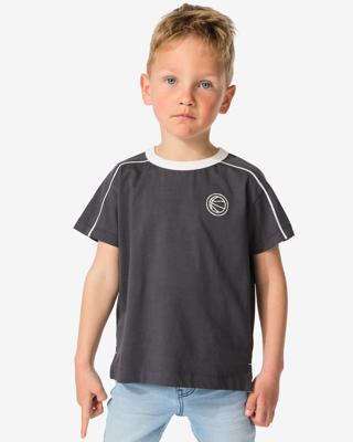 HEMA Kinder T-shirt Donkergrijs (donkergrijs)