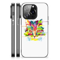iPhone 14 Pro Hoesje Cat Color
